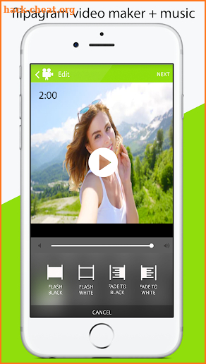 super Flipagram video maker+music slideshow maker screenshot