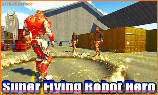 Super Flying Robot Hero:The City Savior screenshot