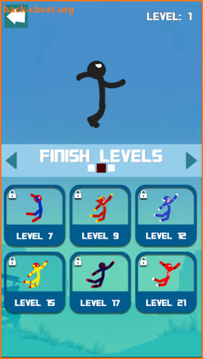 Super Hero Hook: Stickman Rope Swing screenshot