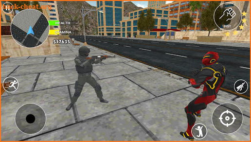 Super Hero vs Vice Town Mafia city screenshot