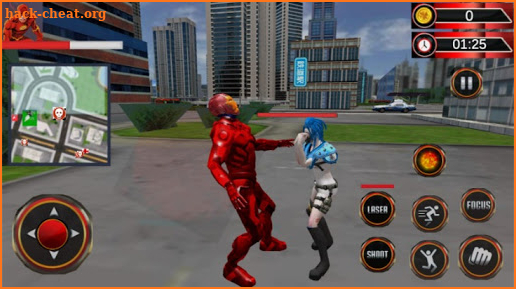 Super Iron Rush Hero City Fighting Gang Crime screenshot