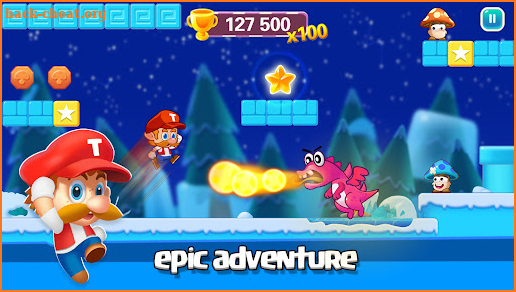 Super Jake Jump - Jungle Game screenshot