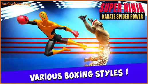 Super Karate Punch Power Hero Ring Fighting 2020 screenshot