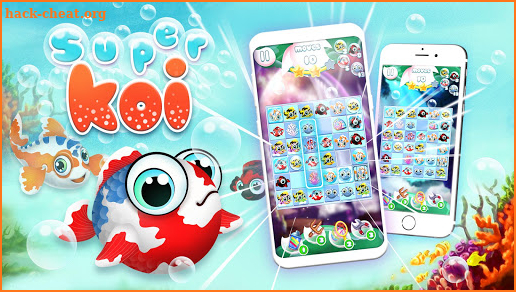 Super Koi - Match 3 Puzzle Free, Build & Decorate screenshot