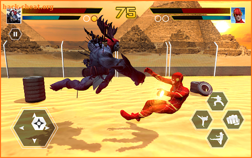 Super Kungfu vs Superhero fighting game 2018 screenshot