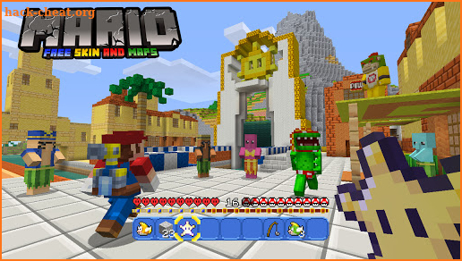 Super Mario world Skin Minecraft PE screenshot