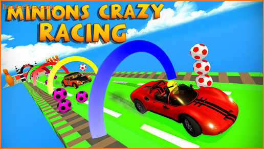 Super Minions Roadster Car Racing: Stunt Rush screenshot