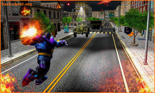 Super Monster Thanos Battle - City Fighting Game screenshot