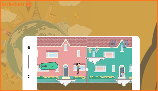 super Mr bean run screenshot