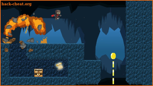 Super Ninja Run: Hell Escape Game screenshot