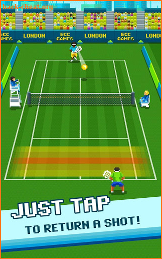 Super One Tap Tennis screenshot