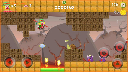 Super Patata's World : Adventure Run screenshot