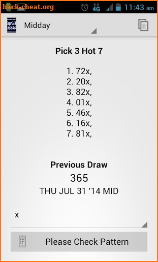 Super pick 3&4 Lottery screenshot