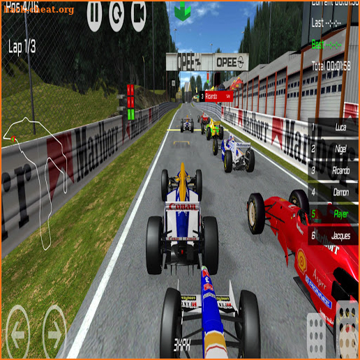 Super Pole Position F1 PRO screenshot