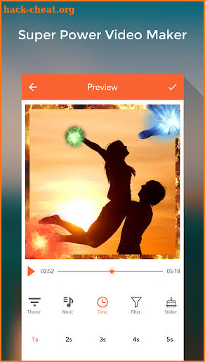 Super Power Movie FX Video Maker screenshot