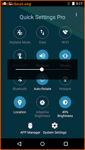 Super Quick Settings Pro - Toggles & AD Free screenshot