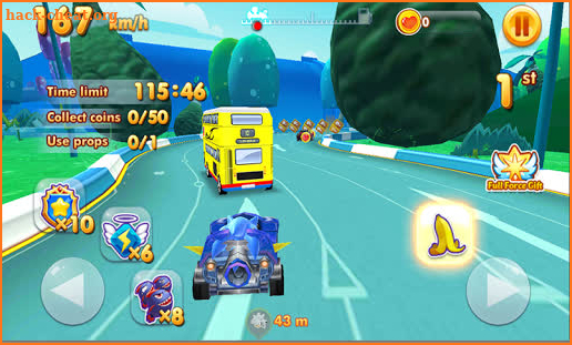 Super Racing Soni Adventure dash screenshot