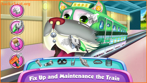 Super Railway Train Adventure - Clean & Fix screenshot