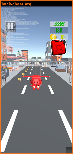 Super Robot Car flying Wings screenshot