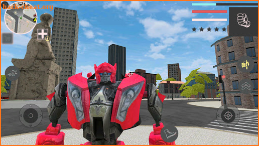 Super Robot Car Transforme Futuristic Supercar screenshot