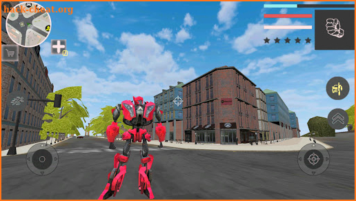 Super Robot Car Transforme Futuristic Supercar screenshot