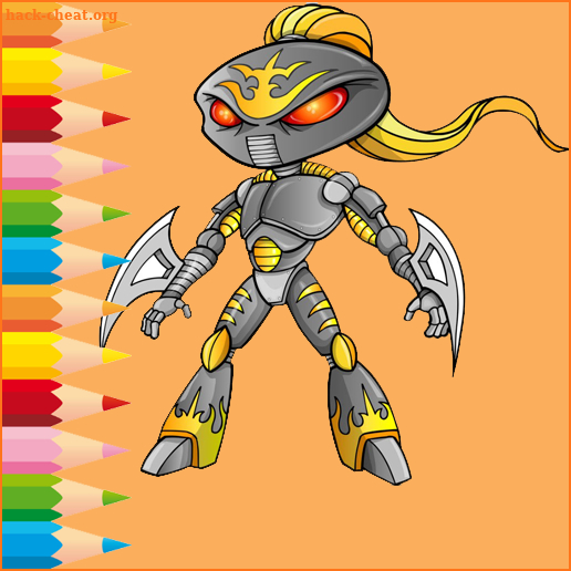 Super Robot Coloring screenshot