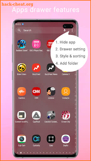 Super S10 Launcher for Galaxy S8/S9/S10/J launcher screenshot