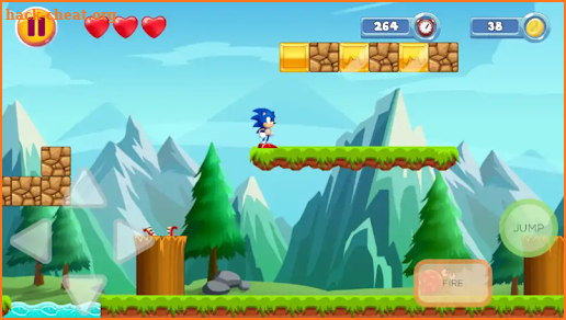 Super sonic run bros rush adventure screenshot