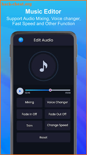 Super Sound Editor - MP3 Cutter and Ringtone Maker screenshot