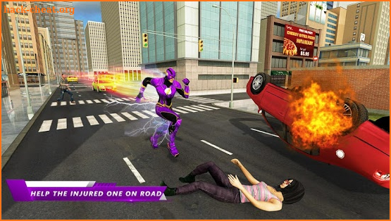 Super Speed Flash Hero Fighter City Rescue Game screenshot