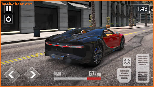 Super Sport Car Bugatti Chiron screenshot