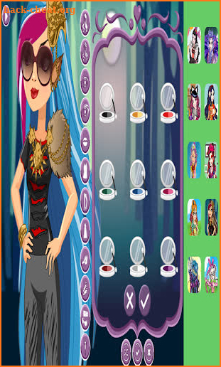 Super Star Fashion Winks Club Girls-dress up screenshot