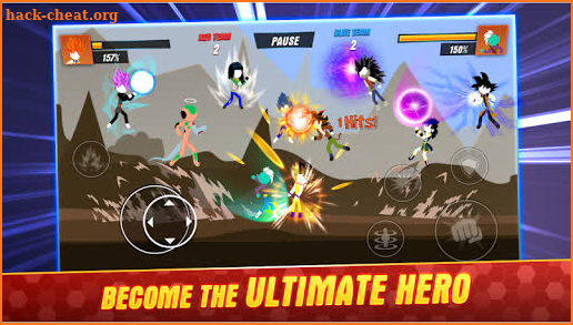 Super Stickman Shadow - Stick Warrior Dragon Fight screenshot