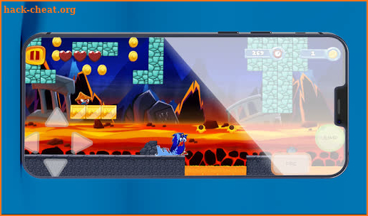 Super subway hedgehog run - blue hero screenshot