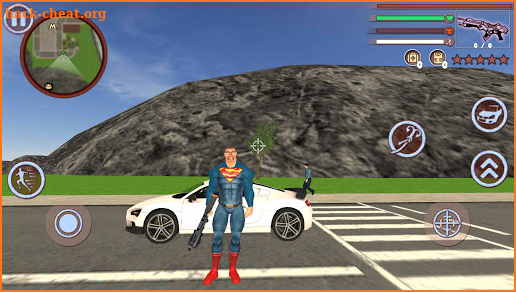 Super Vice Town Rope hero screenshot