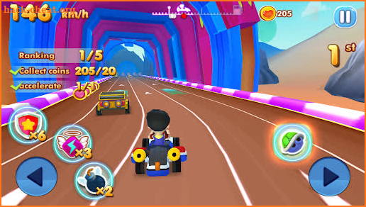 Super Vir the Robot :Kart Race screenshot