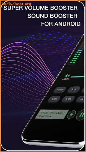 Super Volume Booster for android Sound Booster screenshot