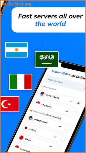 Super VPN - Fast Private Proxy screenshot