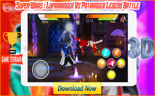 Super Wars : Lupin Vs Patra Legend Battle 3D screenshot