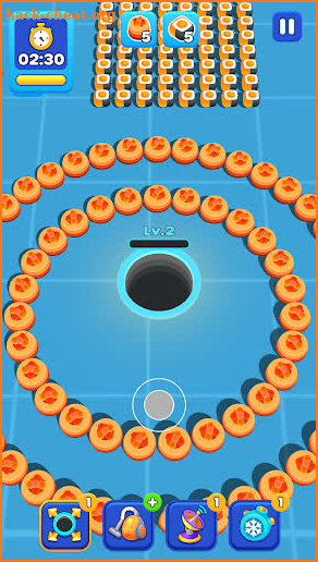 Super Yummy Hole - Food Escape screenshot