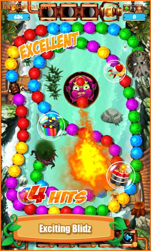 Super Zuma Deluxe screenshot