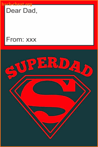 Superdad Card screenshot