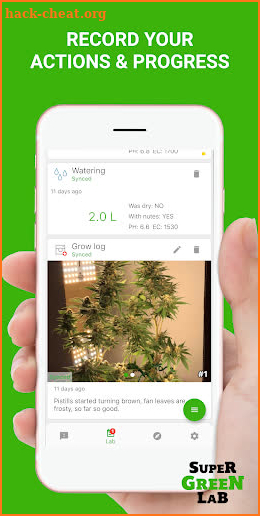 SuperGreenLab - Grow Assistant screenshot