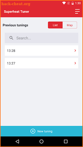 Superheat Tuner screenshot