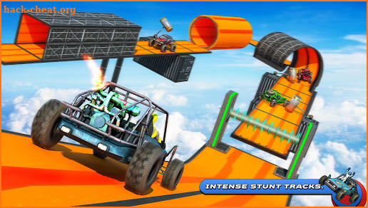 Superhero Buggy GT Mega Ramp Stunts Free screenshot