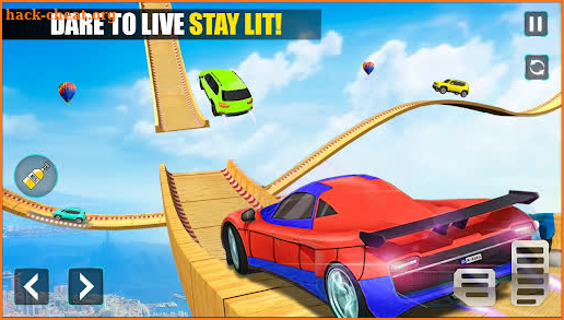 Superhero Car Stunts - Racing Car Games screenshot