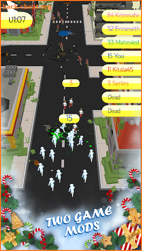 SuperHero Crowd Spider City Wars screenshot