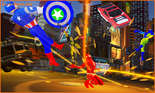 Superhero Flash Speed Hero Lightning Speedster screenshot