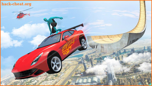 Superhero Games - Mega Ramp screenshot