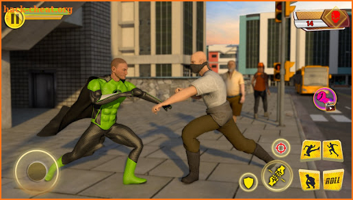 Superhero Gangster Mafia : City Rescue Games screenshot